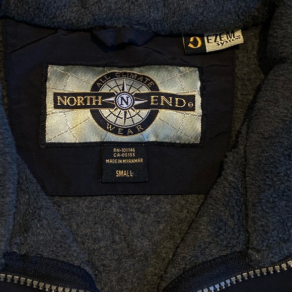 vintage north end fleece jacket - Picture 2 of 3